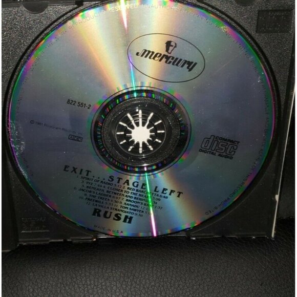 RUSH cd EXIT STAGE LEFT - Picture 5 of 6